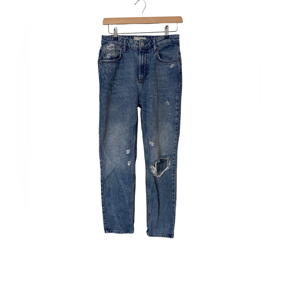 We The Free Straight Distressed Jeans - Picture 2 of 7